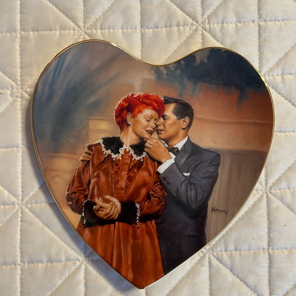 I love Lucy collector plate